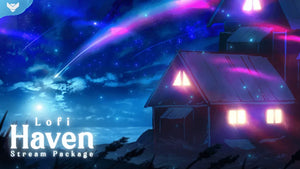 Lofi Haven Stream Package for Twitch, OBS & Streamlabs - StreamSpell