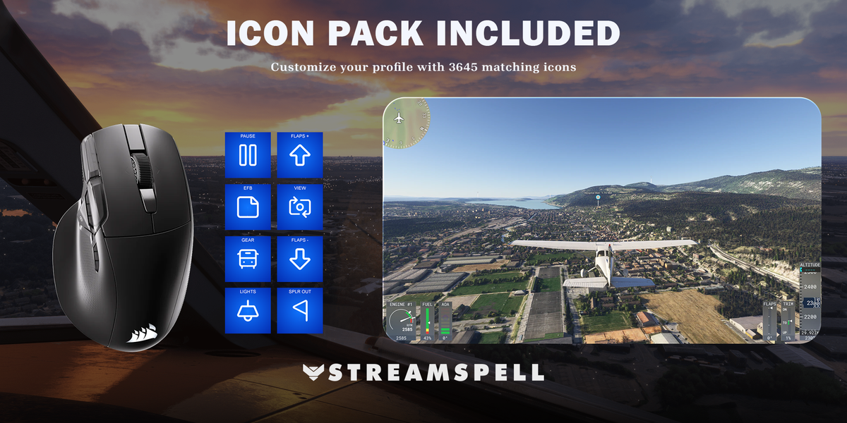 Microsoft Flight Simulator 2024 for NIGHTSWORD v2 WL SD — icon-pack