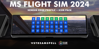 Microsoft Flight Simulator 2024 for XENEON EDGE — cover