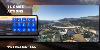 Microsoft Flight Simulator 2024 for XENEON EDGE — game-actions