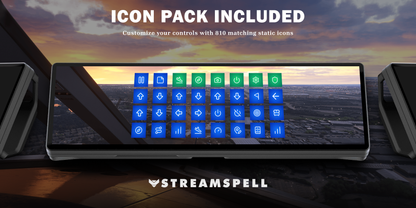 Microsoft Flight Simulator 2024 for XENEON EDGE — icon-pack
