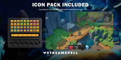 Minecraft Dungeons 2 Stream Deck Profile + Icons — icon-pack