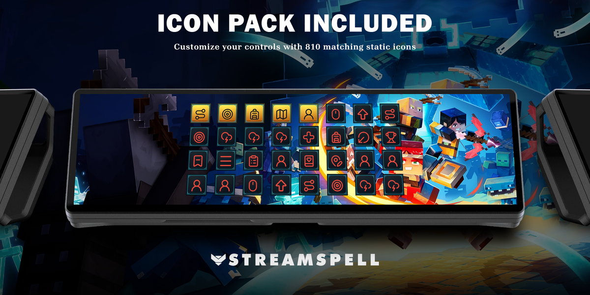 Minecraft Dungeons II for XENEON EDGE — icon-pack