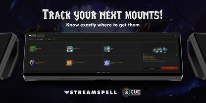 Track your next World of Warcraft mounts with Mount Hunter iCUE Widget