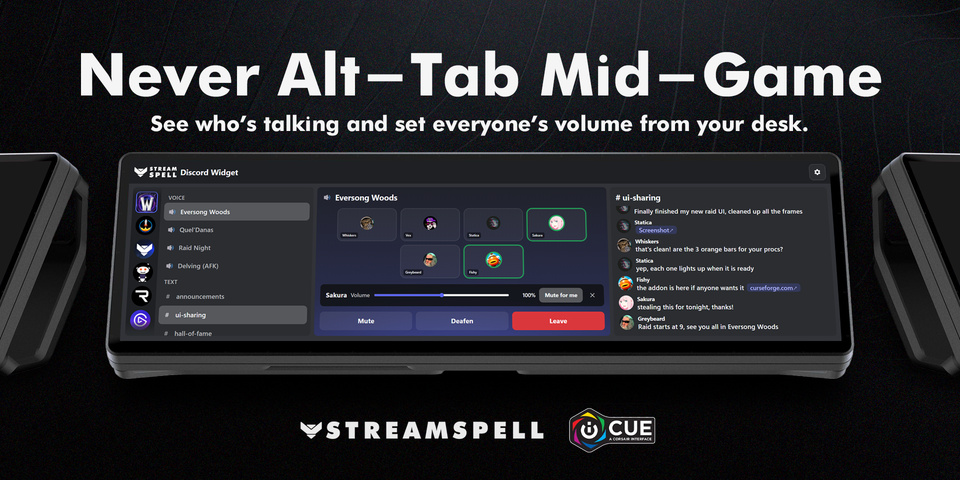 My Discord Widget — customizable dashboard layouts