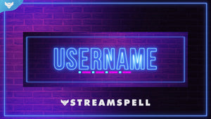 Neon Night Stream Package for Twitch, OBS & Streamlabs - StreamSpell