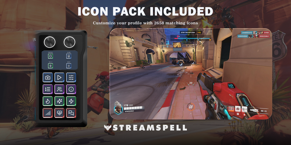 Overwatch for GALLEON 100 SD — icon-pack