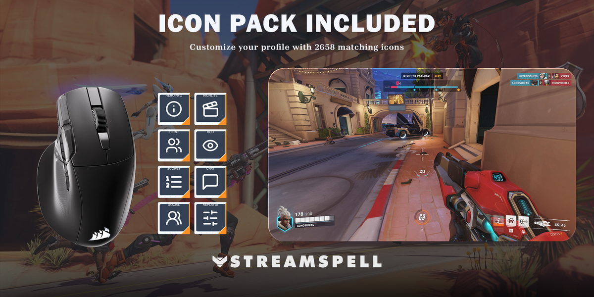 Overwatch for NIGHTSWORD v2 WL SD — icon-pack