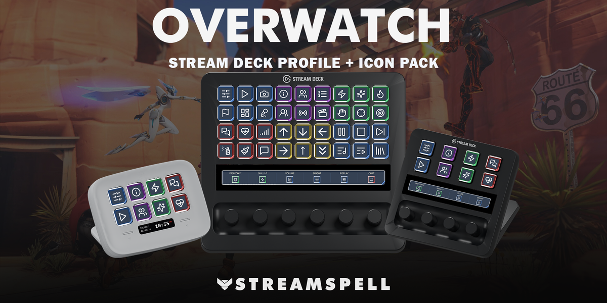 Overwatch Stream Deck Profile + Icon Pack — cover