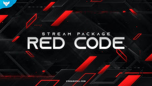 Red Code Stream Package for Twitch, OBS & Streamlabs - StreamSpell