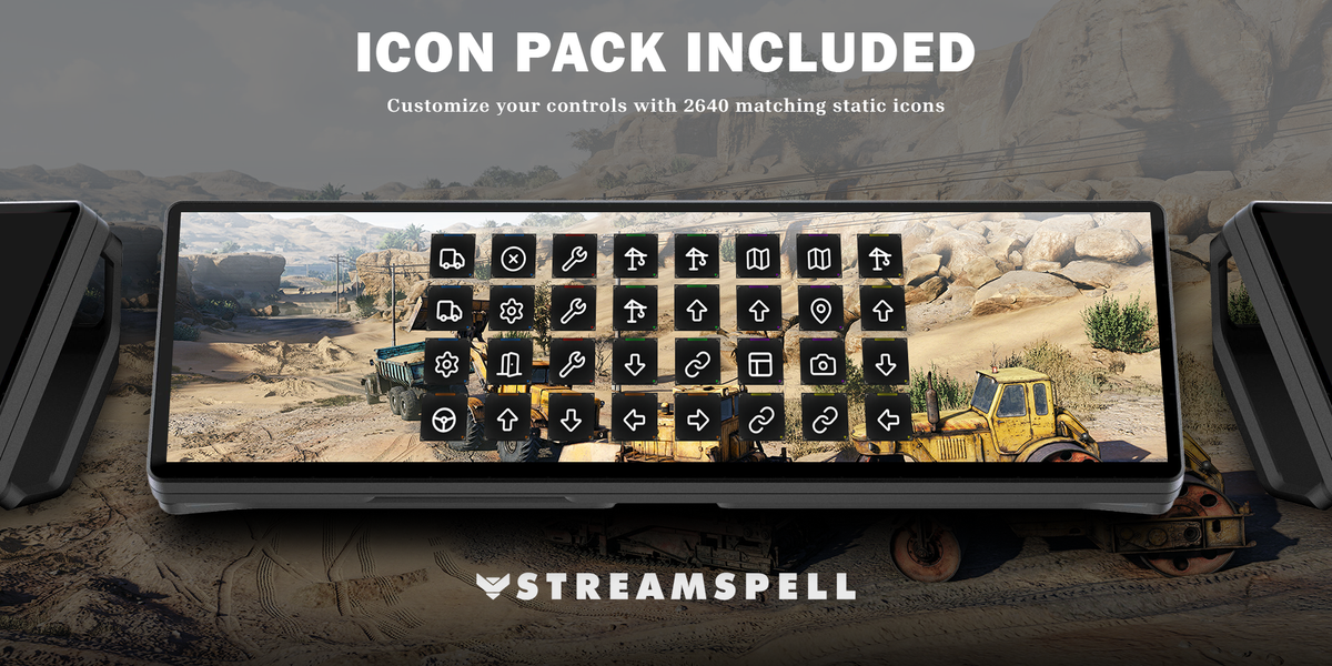 RoadCraft for XENEON EDGE — icon-pack