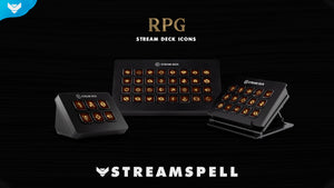 RPG Stream Deck Icons for Twitch, OBS & Streamlabs - StreamSpell