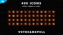 Load image into Gallery viewer, RPG Stream Deck Icons for Twitch, OBS &amp; Streamlabs - StreamSpell