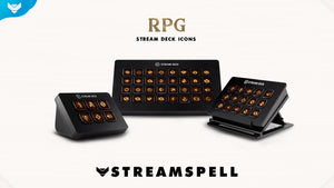 RPG Stream Deck Icons for Twitch, OBS & Streamlabs - StreamSpell