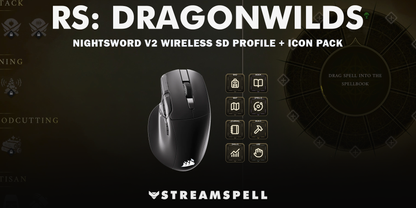 RuneScape: Dragonwilds for NIGHTSWORD v2 WL SD — cover