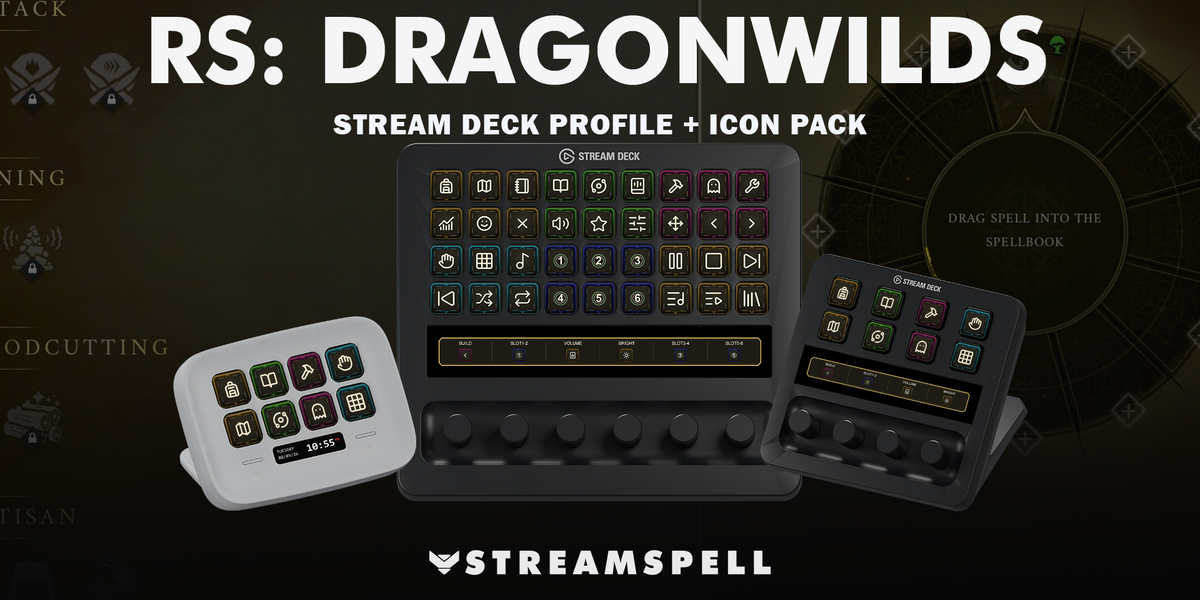 RuneScape: Dragonwilds Stream Deck Profile+Icons — cover