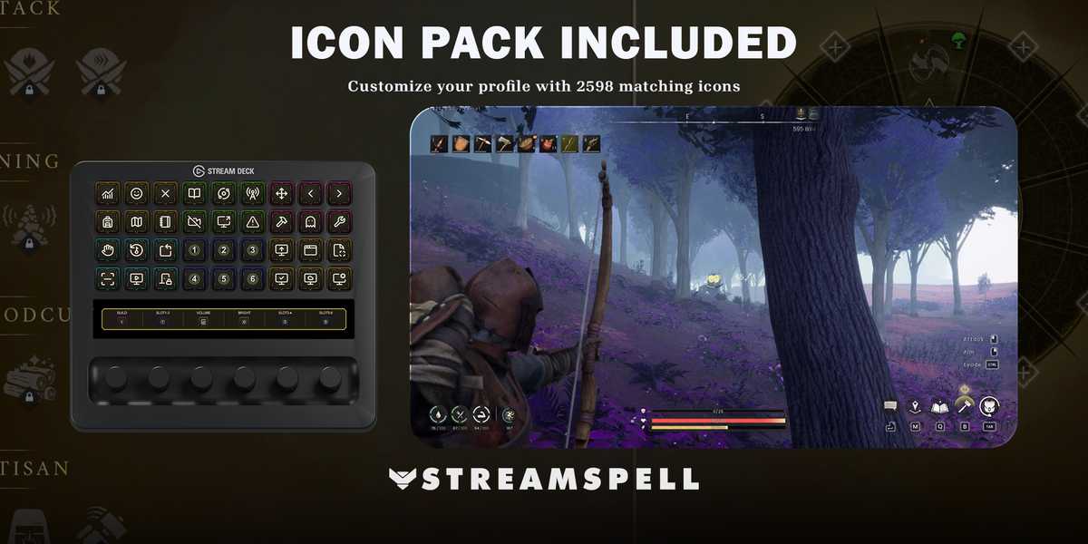 RuneScape: Dragonwilds Stream Deck Profile+Icons — icon-pack