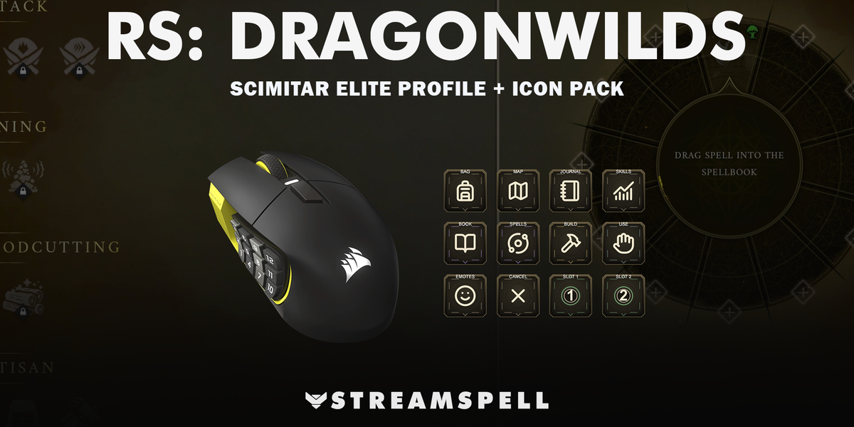 RuneScape: Dragonwilds for SCIMITAR ELITE — cover