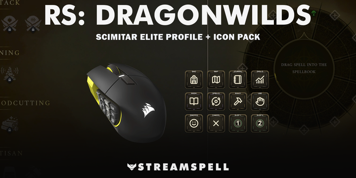 RuneScape: Dragonwilds for SCIMITAR ELITE — cover