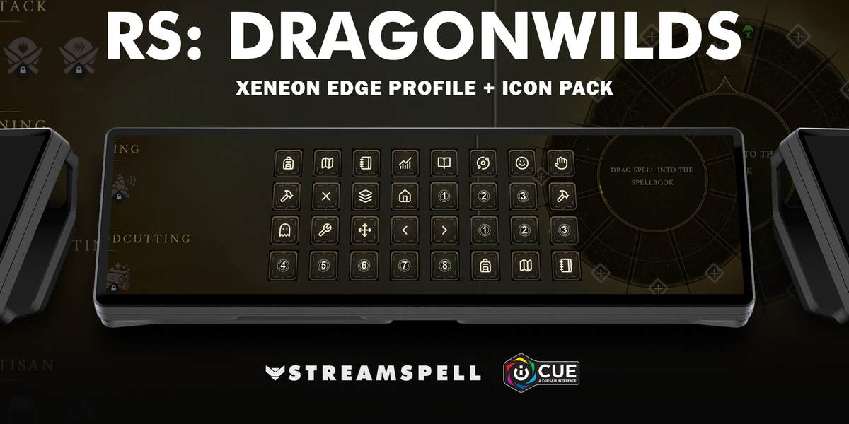 RuneScape: Dragonwilds for XENEON EDGE — cover