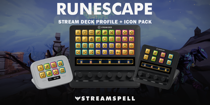 RuneScape Stream Deck Profile + Icons — cover