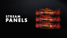 Load image into Gallery viewer, Samurai: Flames of War Stream Package for Twitch, OBS &amp; Streamlabs - StreamSpell