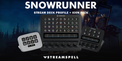 SnowRunner Stream Deck Profile + Icon Pack — Cover