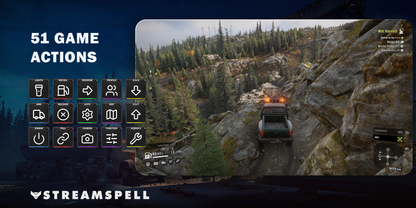 SnowRunner Stream Deck Profile + Icon Pack — Game Actions