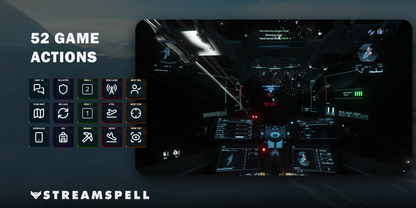 Star Citizen Stream Deck Profile + Icon Pack — game-actions