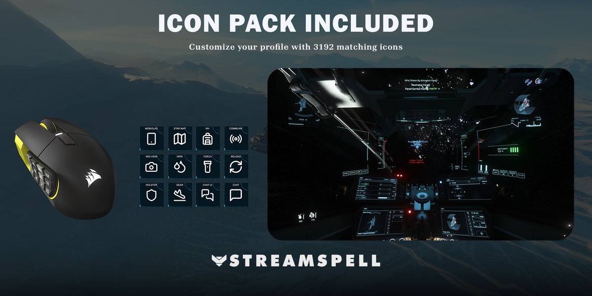 Star Citizen for SCIMITAR ELITE — icon-pack