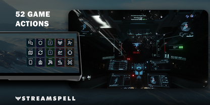 Star Citizen for XENEON EDGE — game-actions