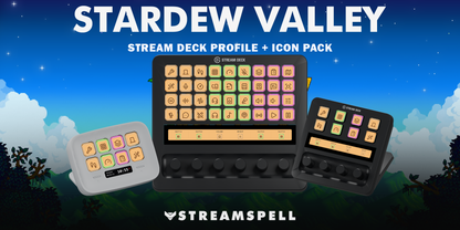 Stardew Valley Stream Deck Profile + Icons — cover
