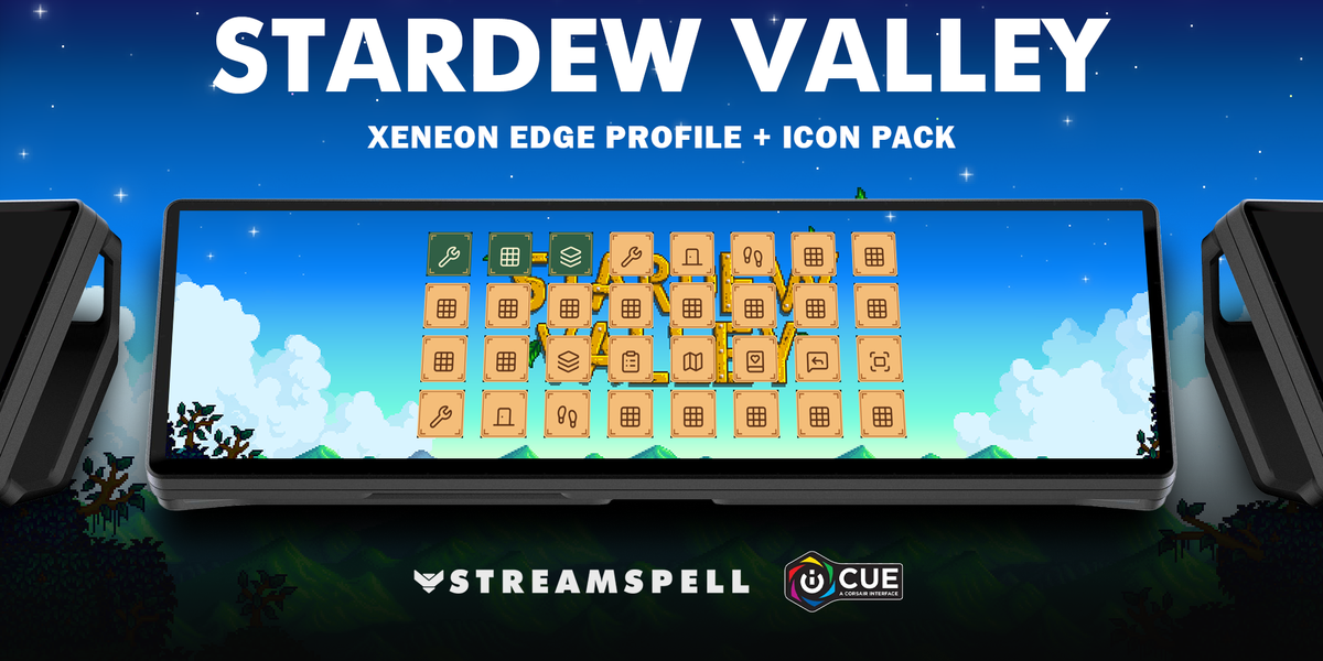 Stardew Valley for XENEON EDGE — cover