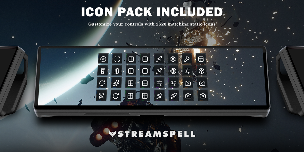 Starfield for XENEON EDGE — icon-pack