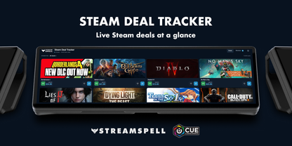 Steam Deal Tracker iCUE Widget for CORSAIR XENEON EDGE
