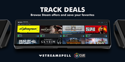 Steam Hub — iCUE Widget preview 4