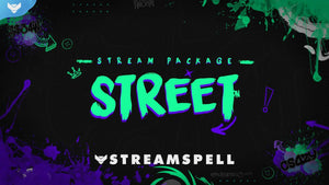 Street Stream Package for Twitch, OBS & Streamlabs - StreamSpell