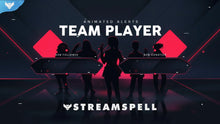 Load image into Gallery viewer, Team Player Stream Alerts for Twitch, OBS &amp; Streamlabs - StreamSpell