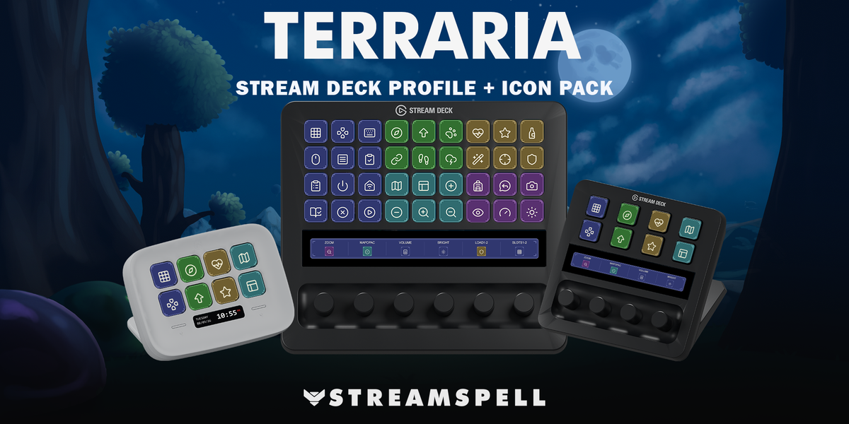 Terraria Stream Deck Profile + Icons — cover