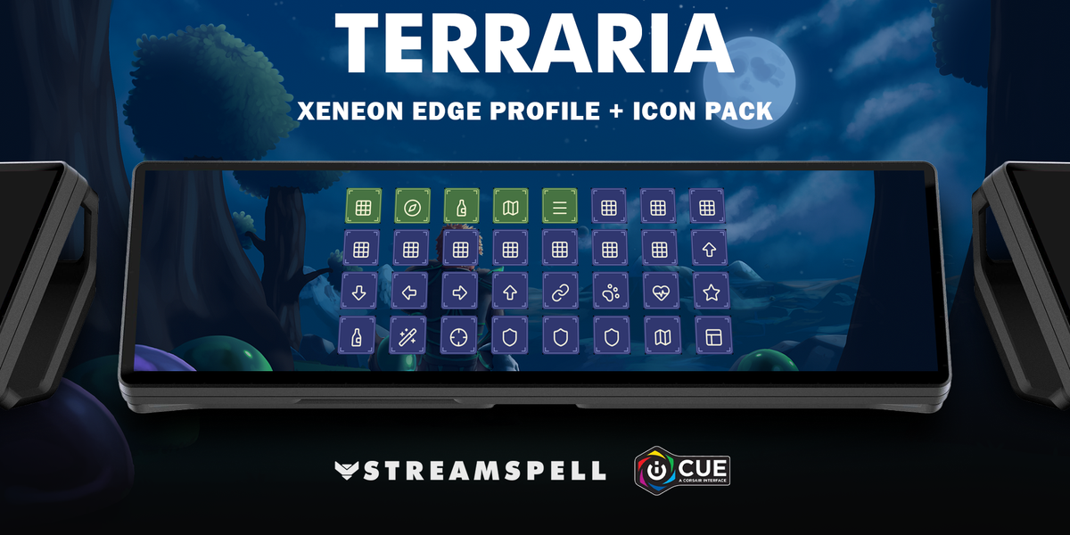 Terraria for XENEON EDGE — cover
