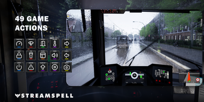 The Bus Stream Deck Profile + Icon Pack — Game Actions
