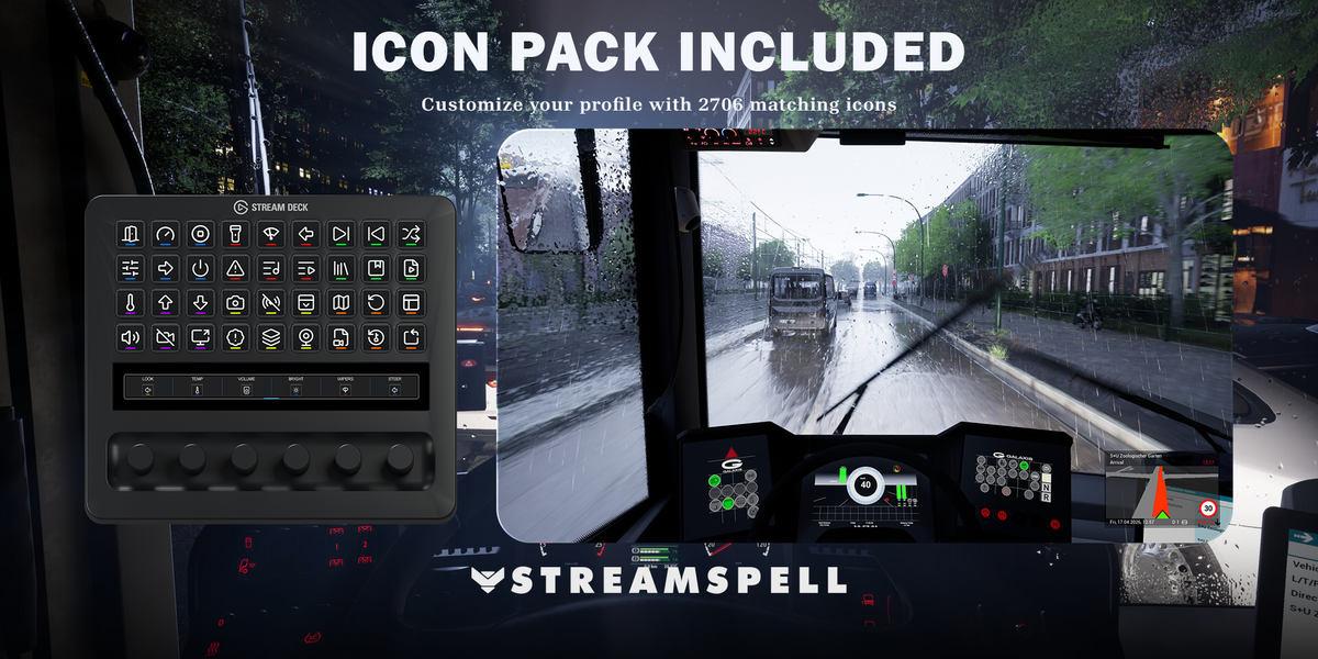 The Bus Stream Deck Profile + Icon Pack — Icon Pack