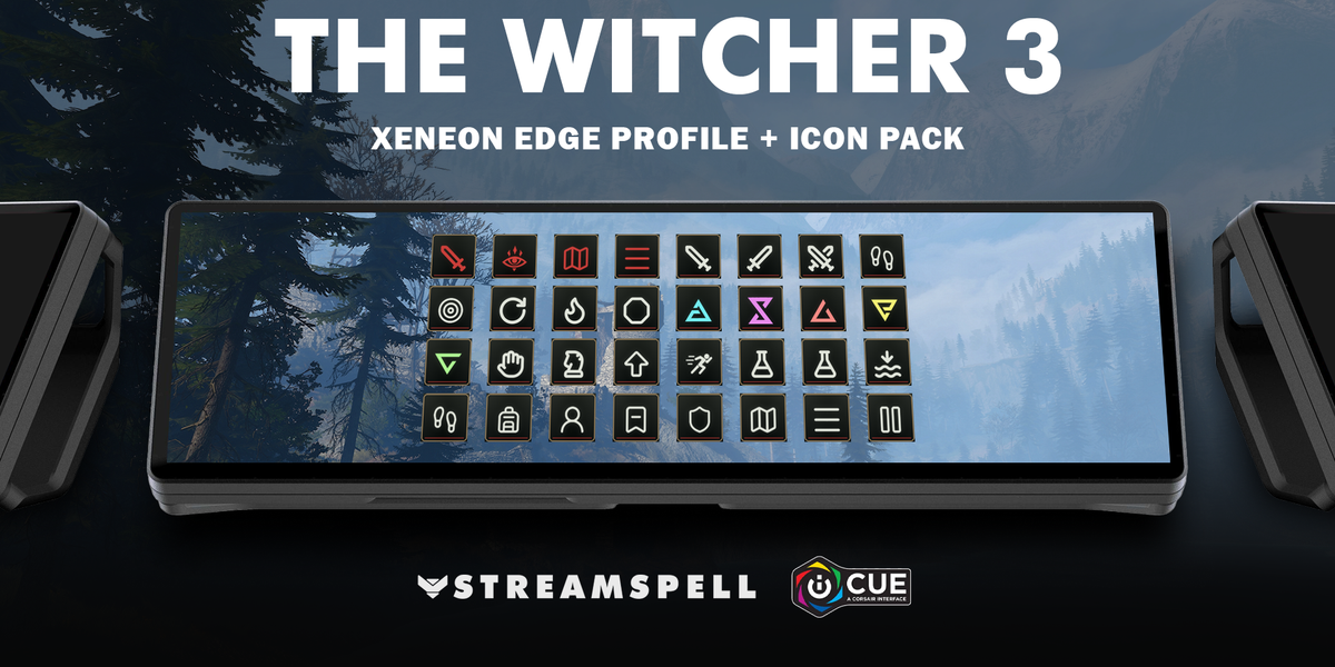 The Witcher 3: Wild Hunt for XENEON EDGE — cover