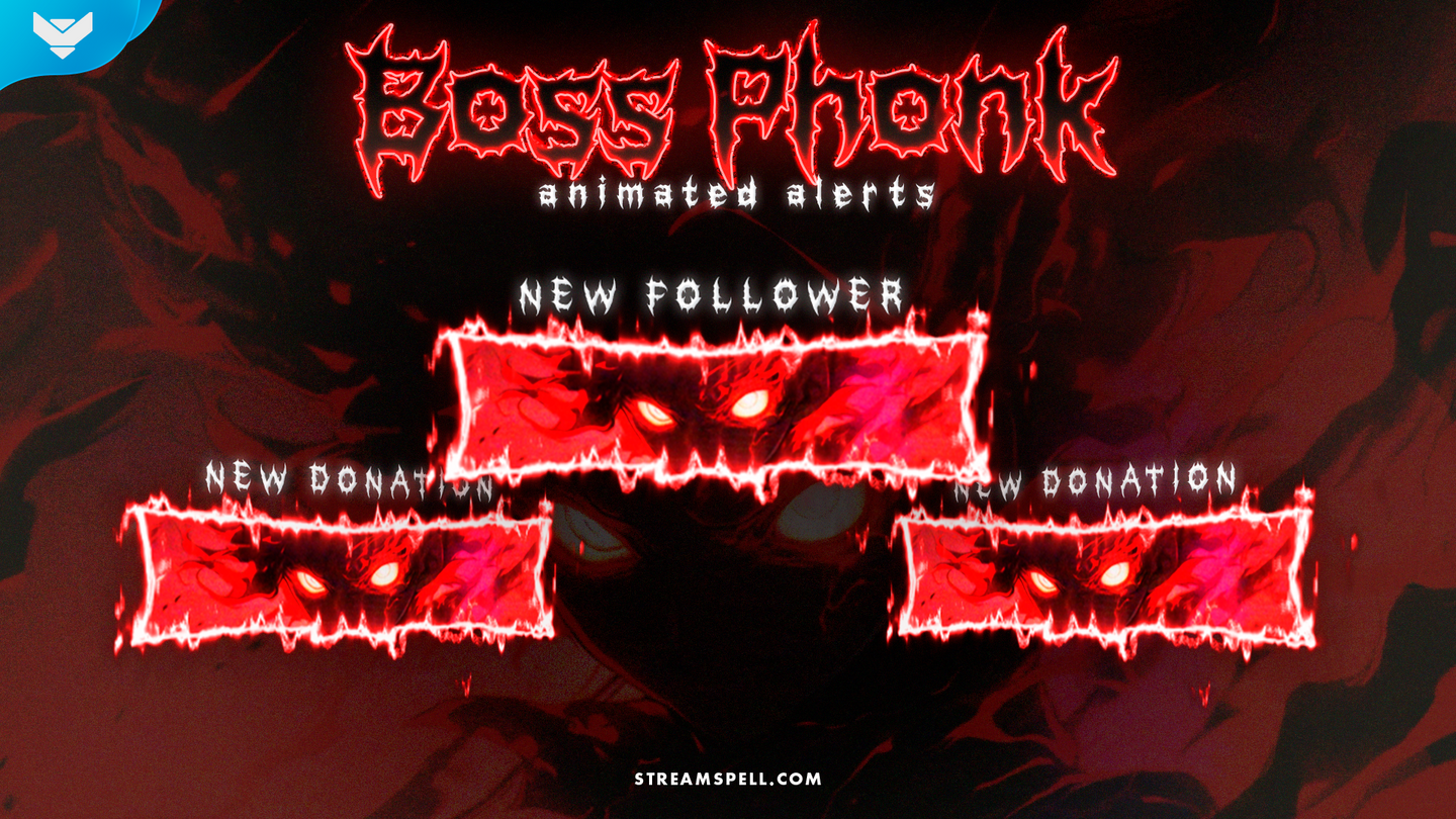 Boss Phonk Stream Widget Theme