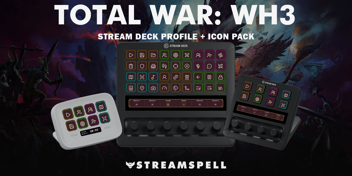 Total War Warhammer 3 Stream Deck Profile + Icons — cover