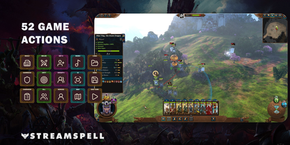 Total War Warhammer 3 Stream Deck Profile + Icons — game-actions