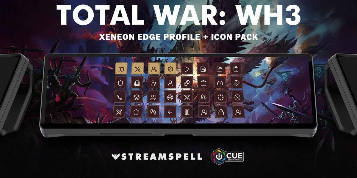 Total War Warhammer 3 for XENEON EDGE — cover