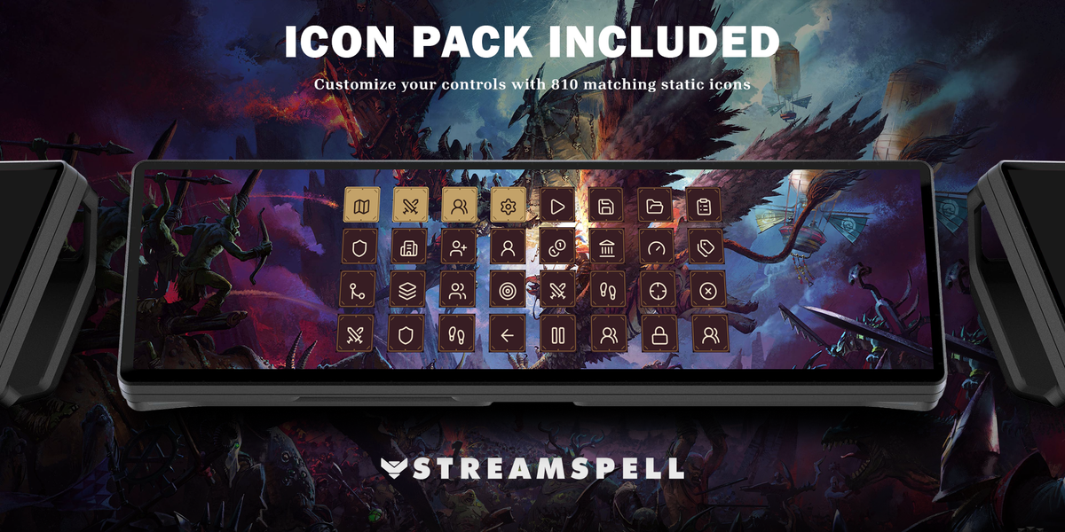 Total War Warhammer 3 for XENEON EDGE — icon-pack