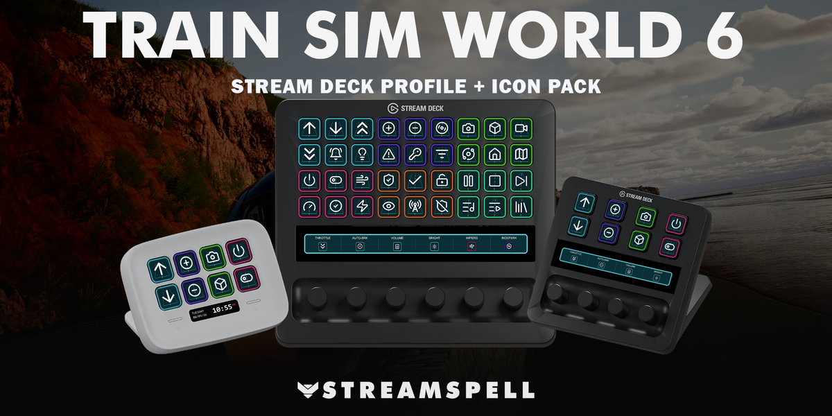 Train Sim World 6 Stream Deck Profile — cover