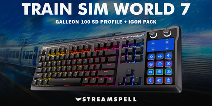 Train Sim World 7 for GALLEON 100 SD — cover